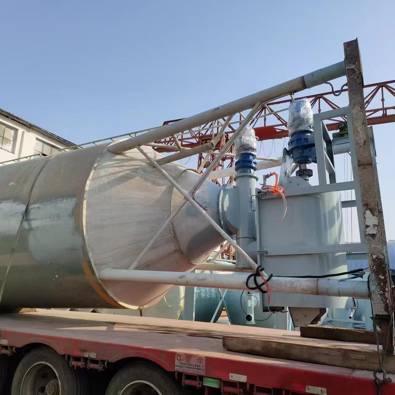 二手连续式砂浆罐改装U型砂浆罐发货视频